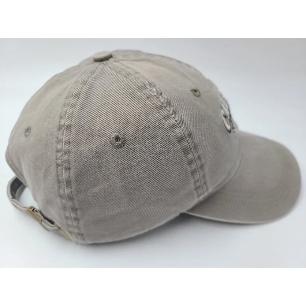 Calderone Golf‎ Club Ahead Strapback Adjustable Hat Cap Grass Lake Michigan Gray